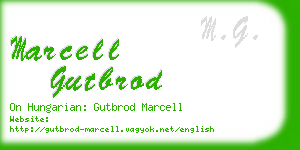 marcell gutbrod business card